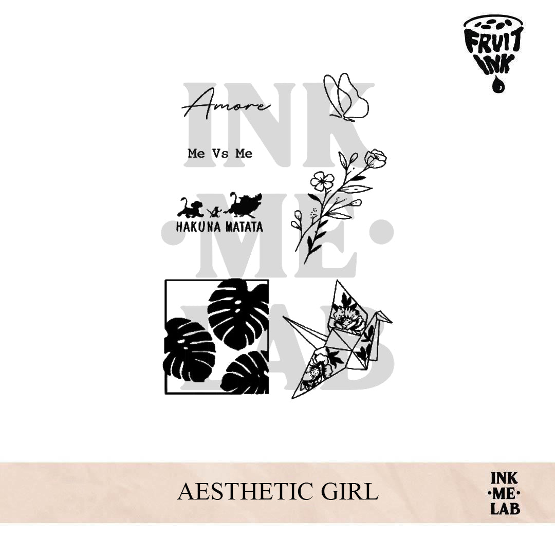 AESTHETIC GIRL | 11 x 18 cm