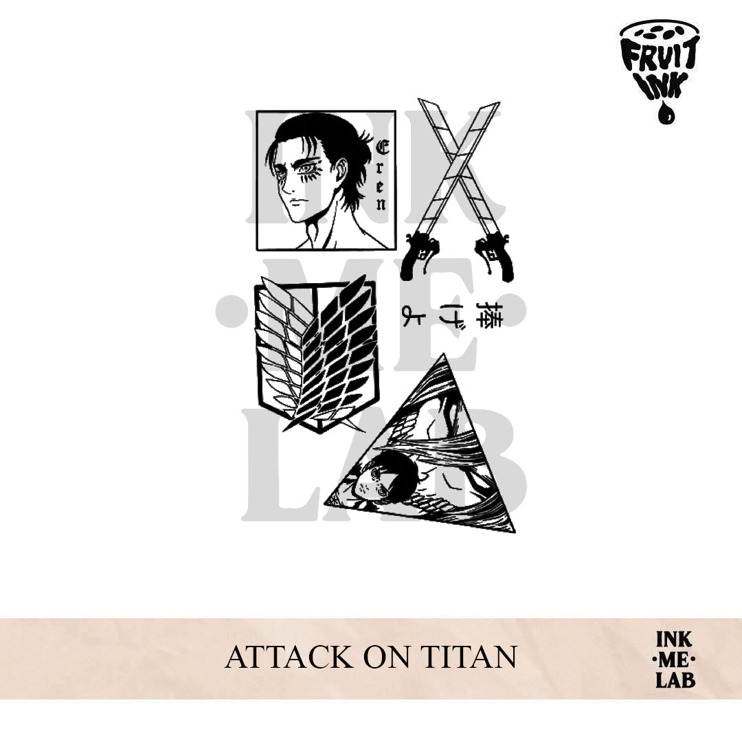 ATTACK ON TITAN | 11 x 18 cm