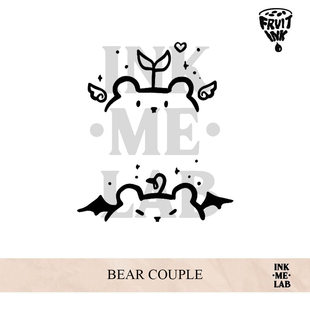 BEAR COUPLE | 5 x 5 cm