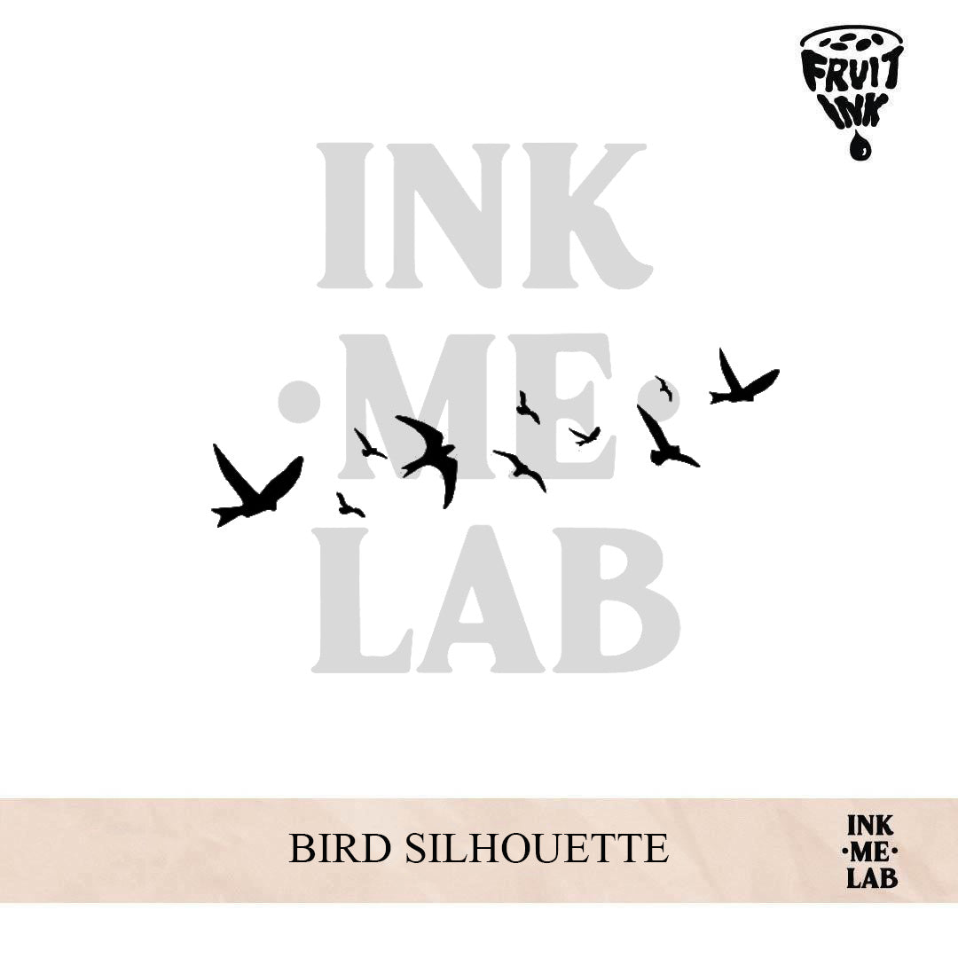 BIRD SILHOUETTE | 4 X 8 cm