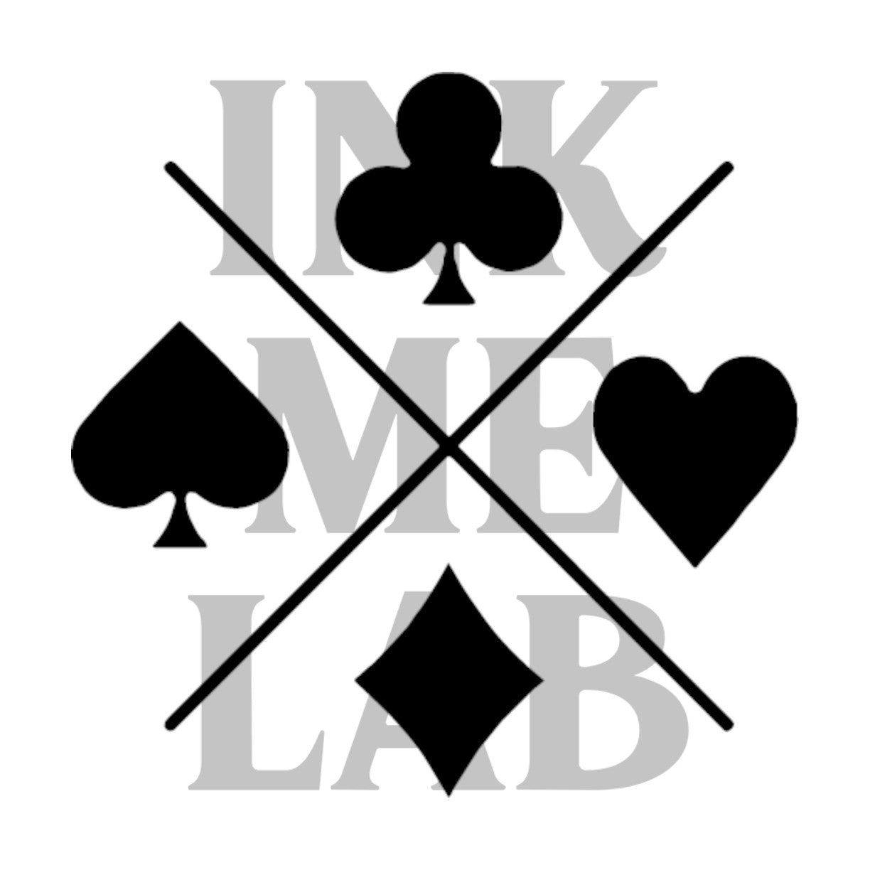 Black Jack Tattoo by Inkmelab 5x5, Fruit Ink Tattoo Temporer Bertahan 2-3 minggu