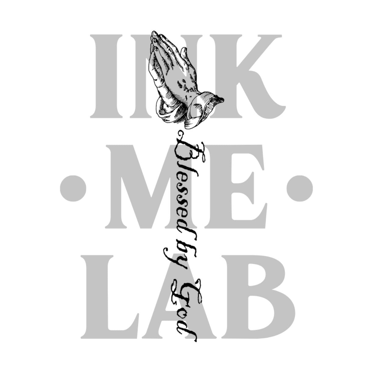 Blessed Tattoo by Inkmelab 4x8, Fruit Ink Tattoo Temporer Bertahan 2-3 minggu