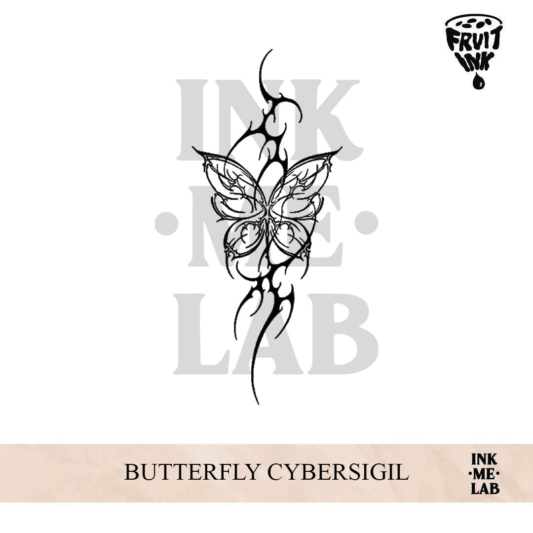 BUTTERFLY CYBERSIGIL | 15 x 9 cm