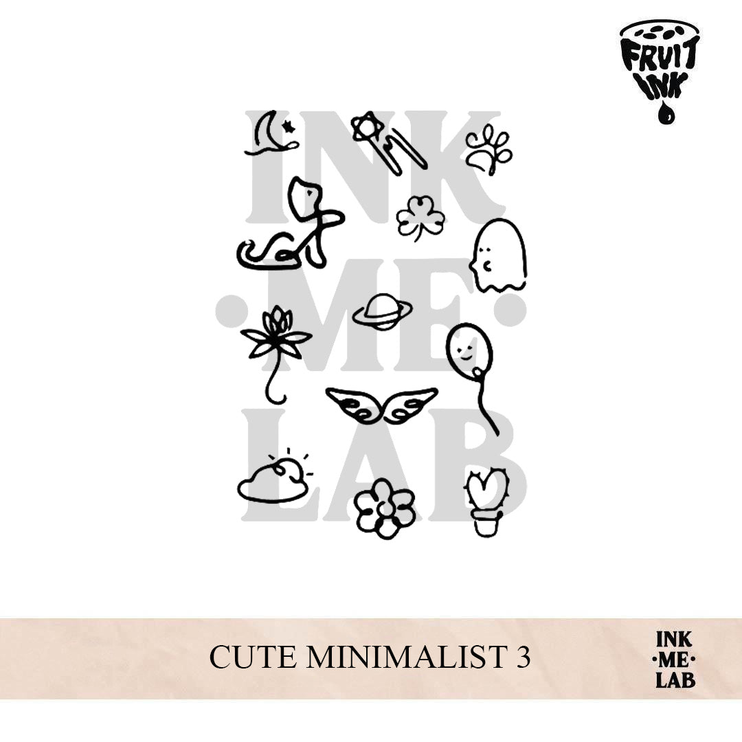 CUTE MINIMALIST 3 | 10 x 7 cm