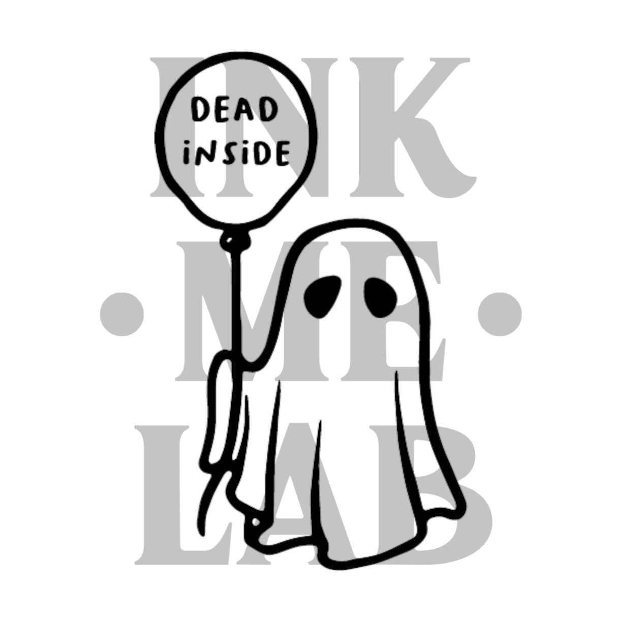 Dead Inside Tattoo by Inkmelab 5x5, Fruit Ink Tattoo Temporer Bertahan 2-3 minggu