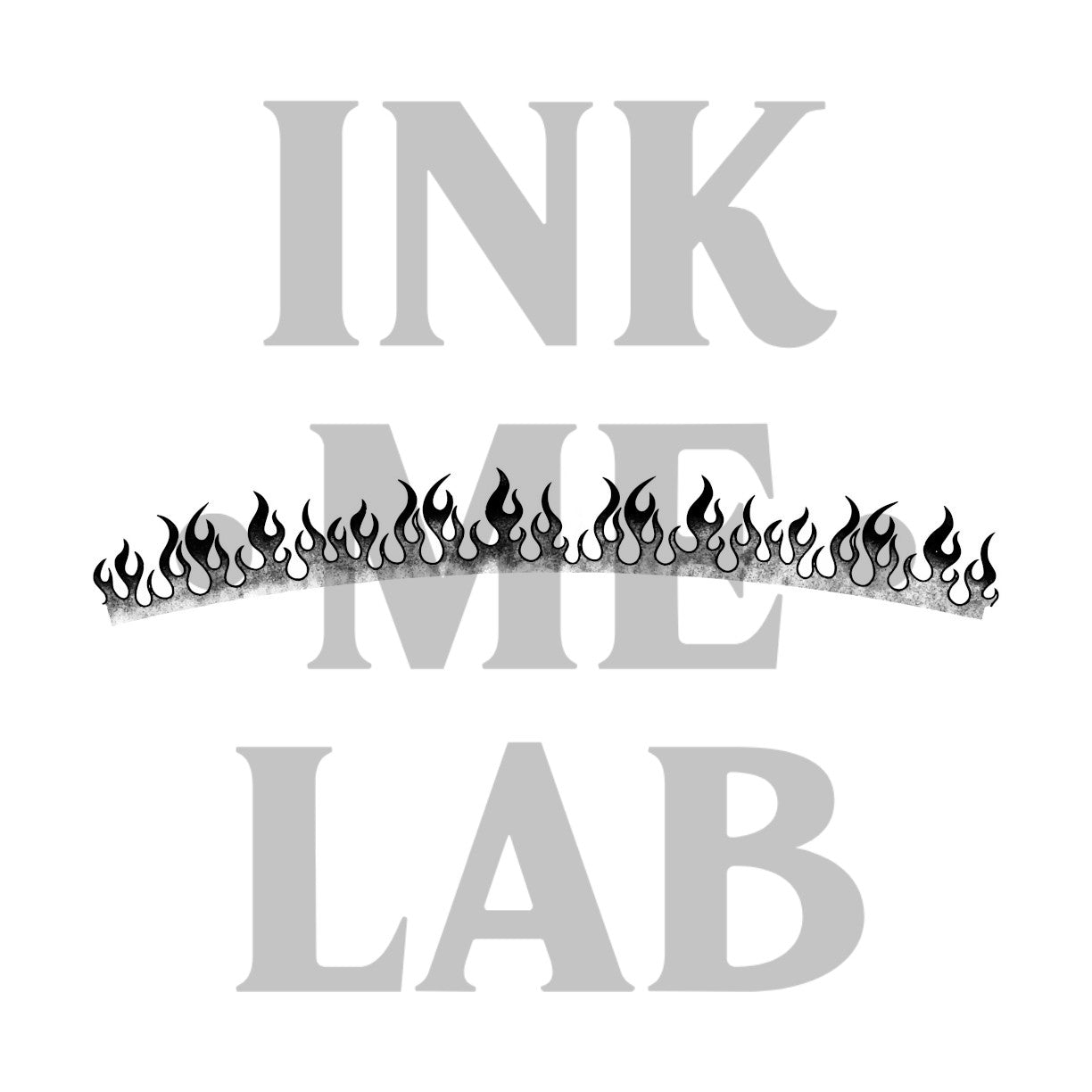 Flame Tattoo by Inkmelab 24x4, Fruit Ink Tattoo Temporer Bertahan 2-3 minggu