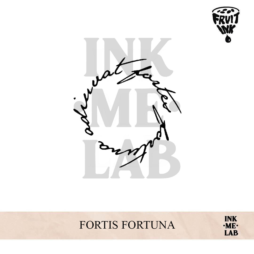FORTIS FORTUNA | 8 x 8 cm