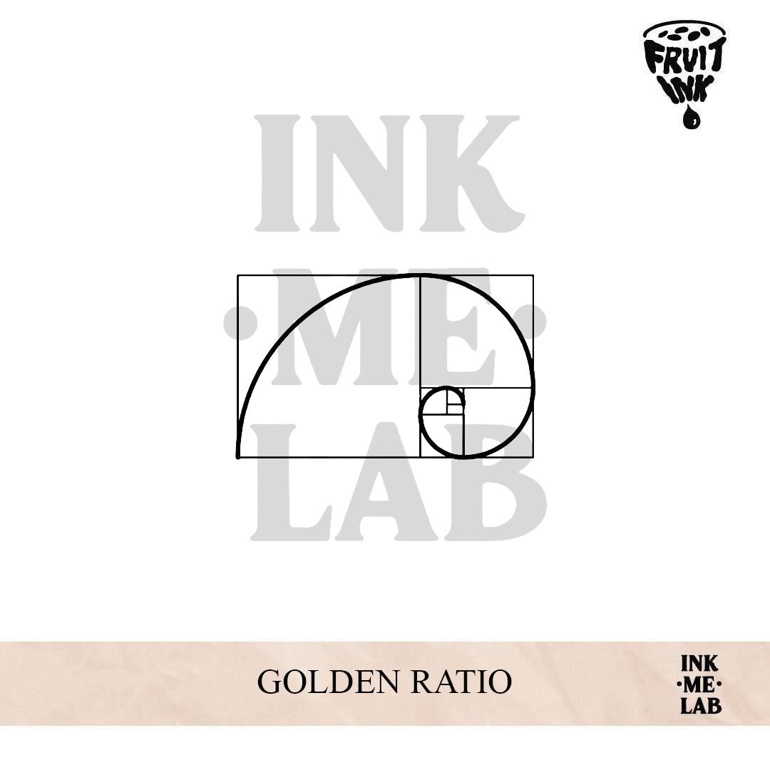 GOLDEN RATIO | 8 x 8 cm