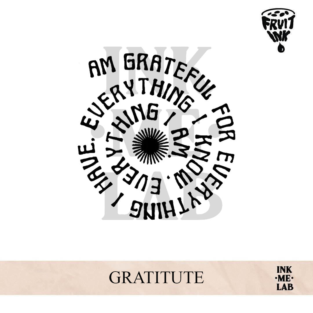 GRATITUTE | 8 x 8 cm