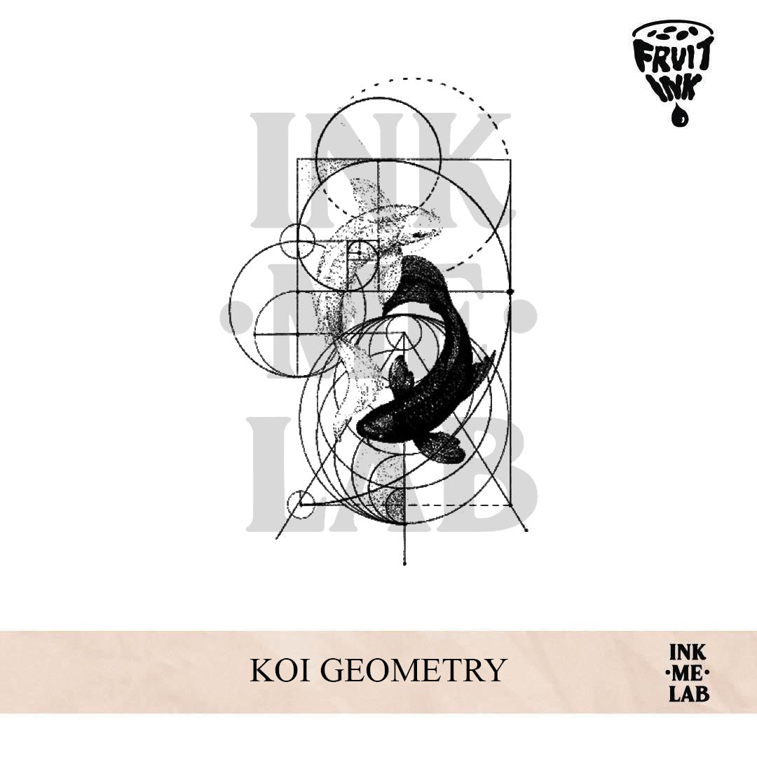 KOI GEOMETRY | 15 x 9 cm