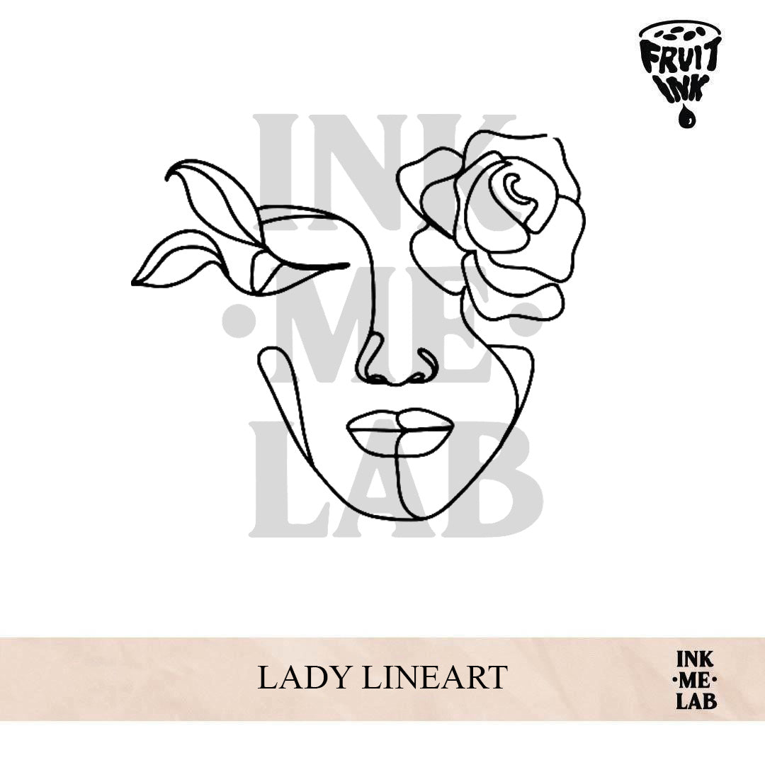 LADY LINEART | 5 x 5 cm