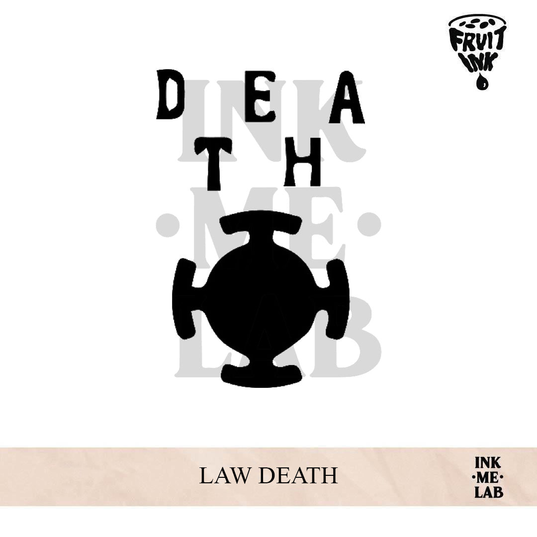 LAW DEATH | 10 x 7 cm