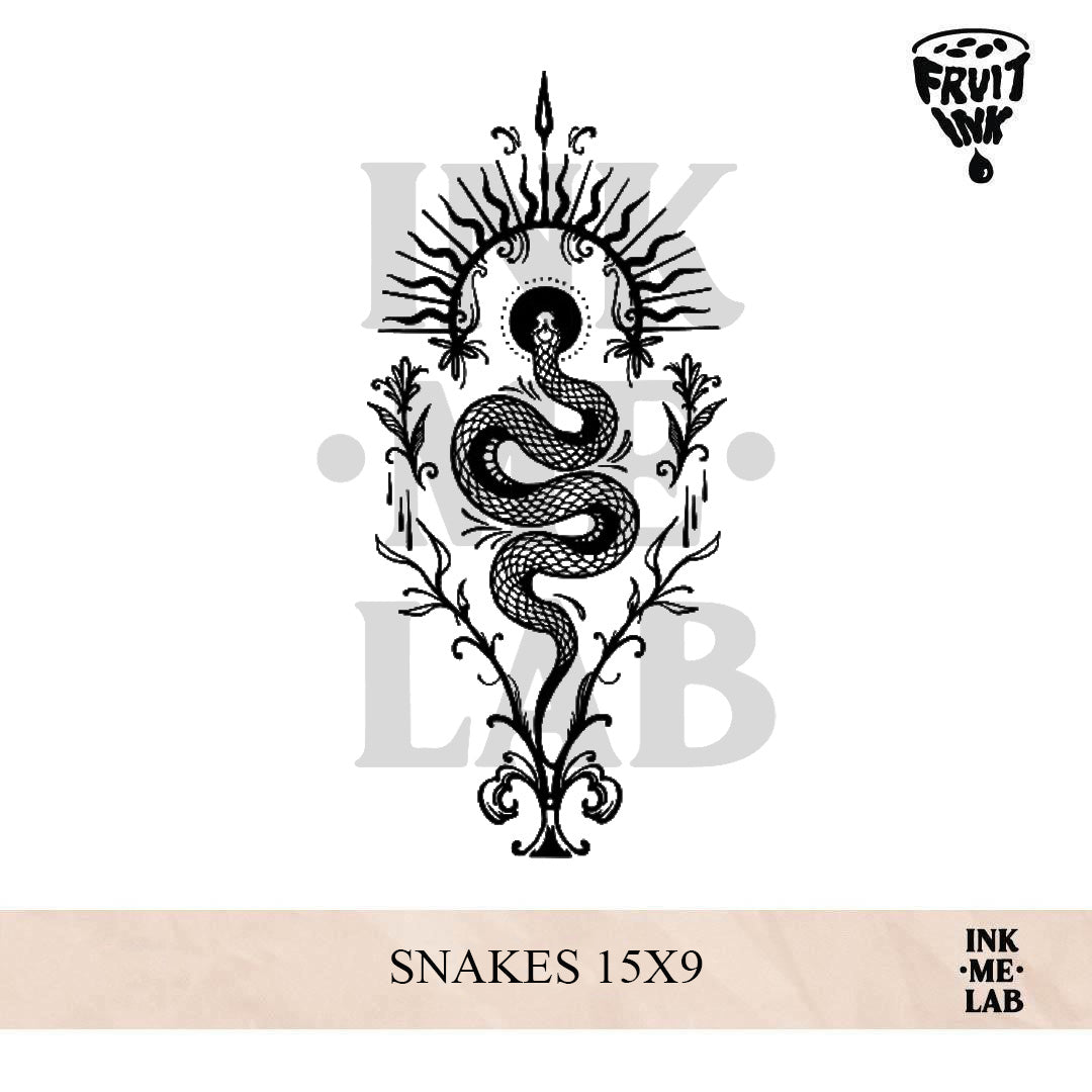 SNAKES 15X9 | 15 x 9 cm