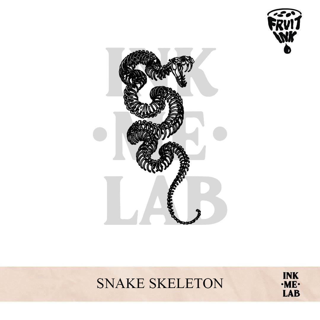 SNAKE SKELETON | 11 x 18 cm