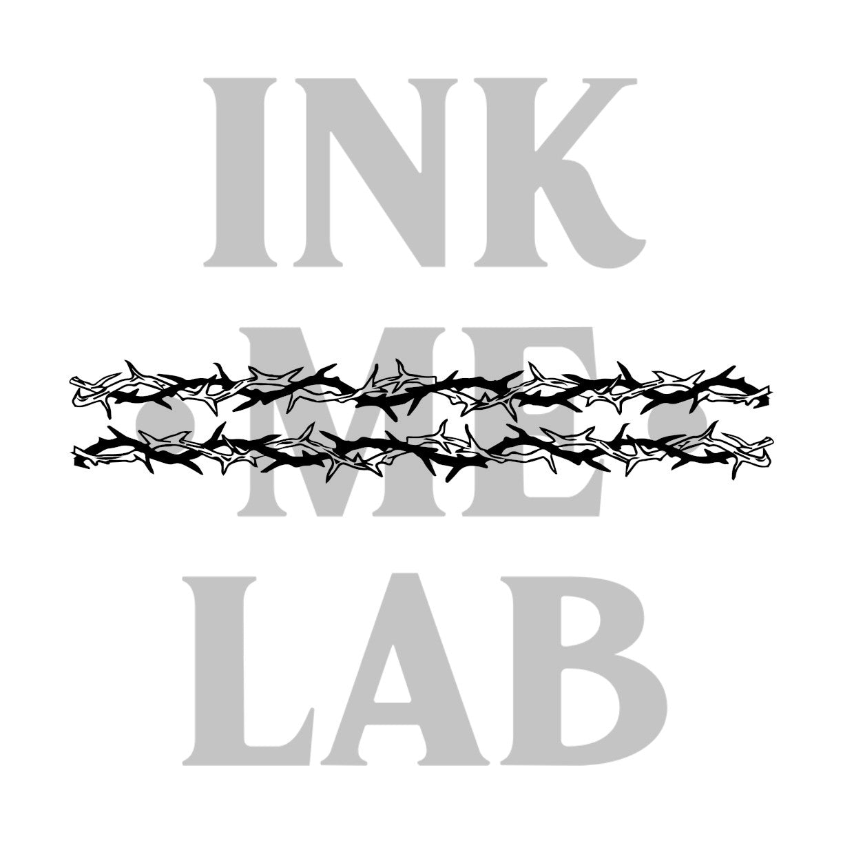 Wireband Tattoo by Inkmelab 24x4, Fruit Ink Tattoo Temporer Bertahan 2-3 minggu