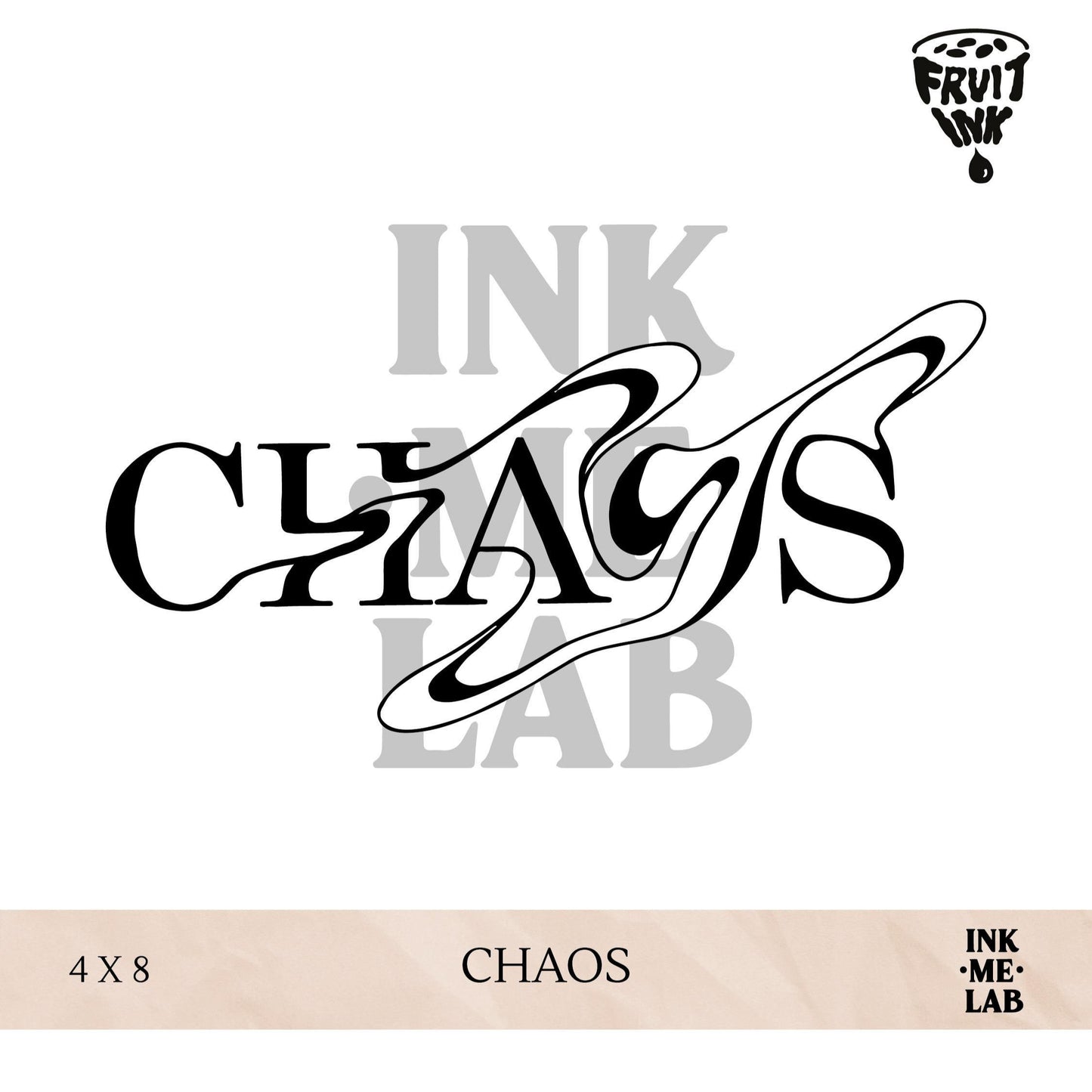 FRUIT INK TATTO 4x8cm BY INKME.LAB