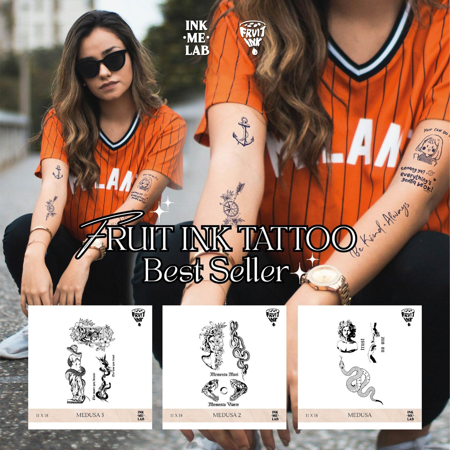 TATTOO FRUIT INK BEST SELLER COLLECTION