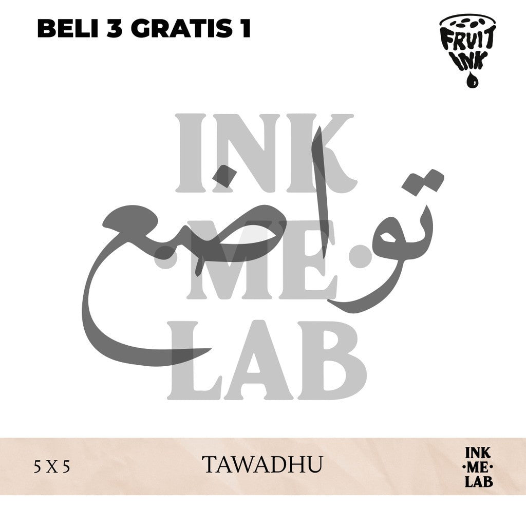 MINI FRUIT INK TATTO 5x5 cm VOL 3