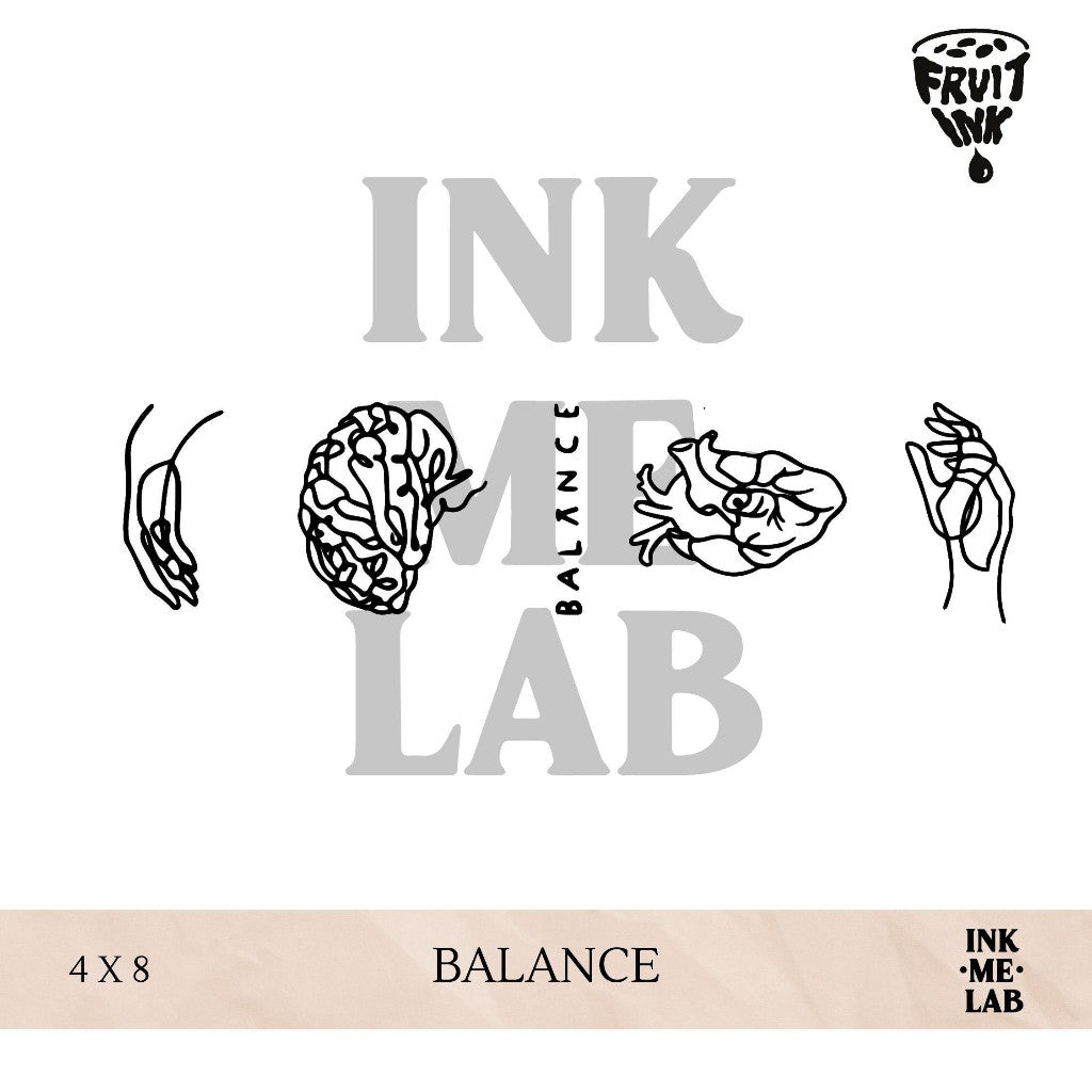FRUIT INK TATTO 4x8cm BY INKME.LAB