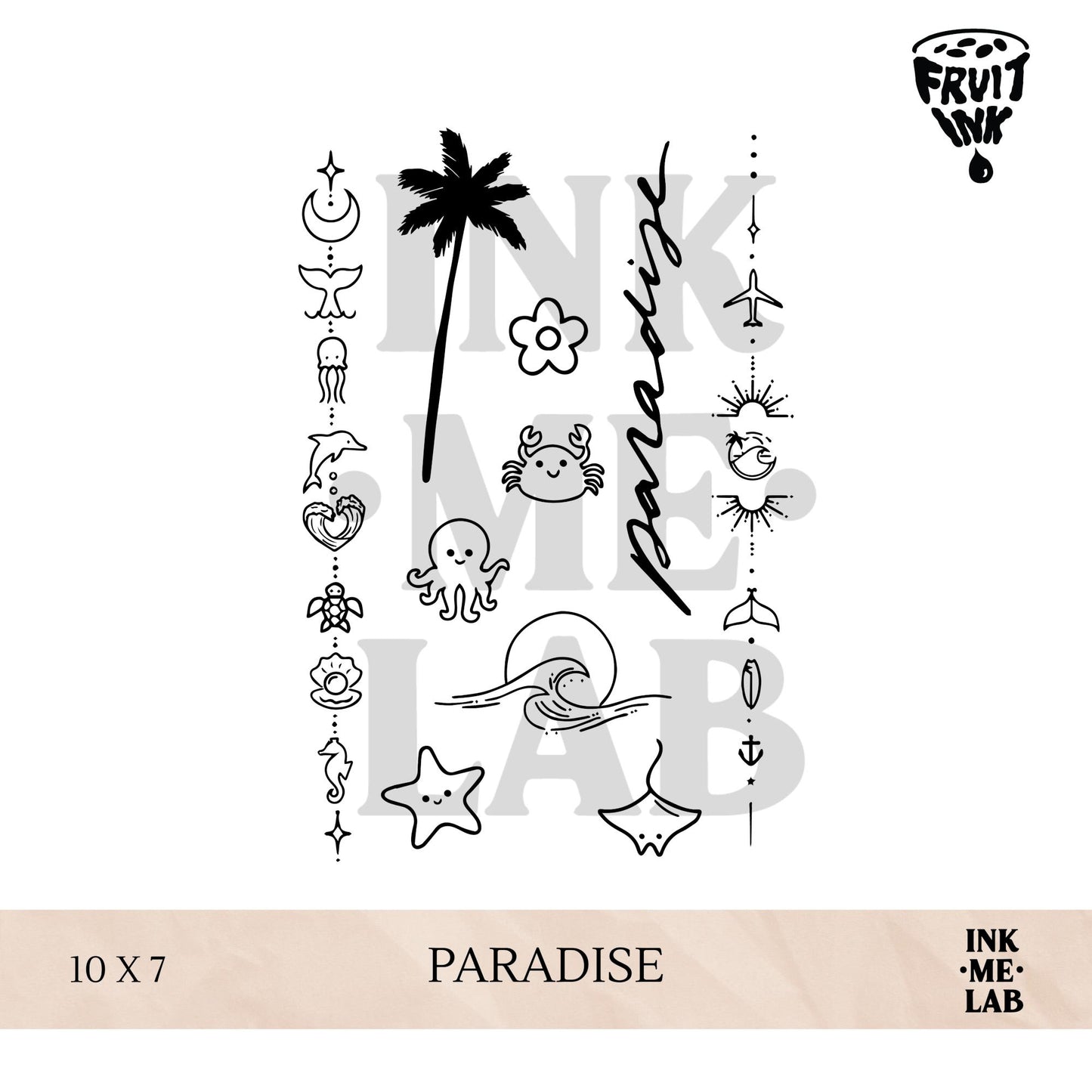 FRUIT INK SIMPLE TATTOO COLLECTION