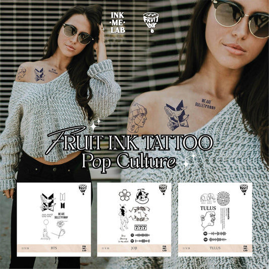 FRUIT INK TATTOO POP CULTURE COLLECTION