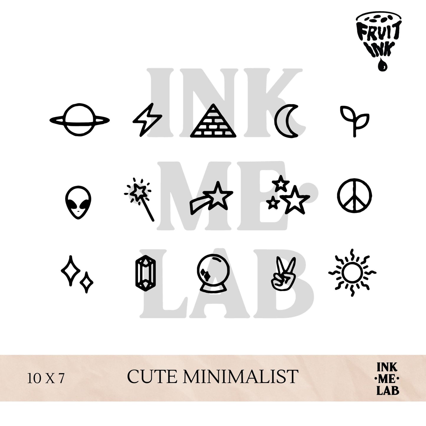 FRUIT INK SIMPLE TATTOO COLLECTION