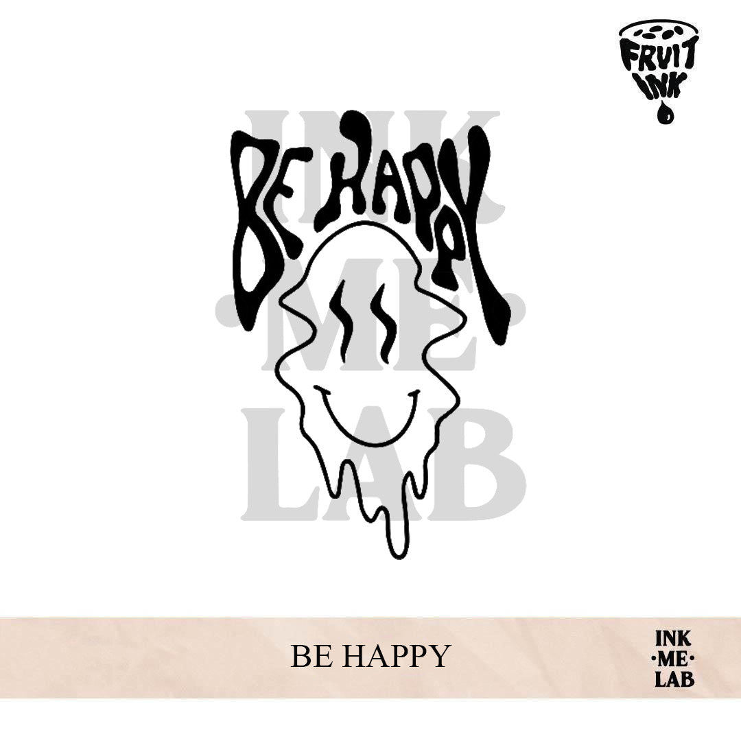 BE HAPPY | 5 x 5 cm