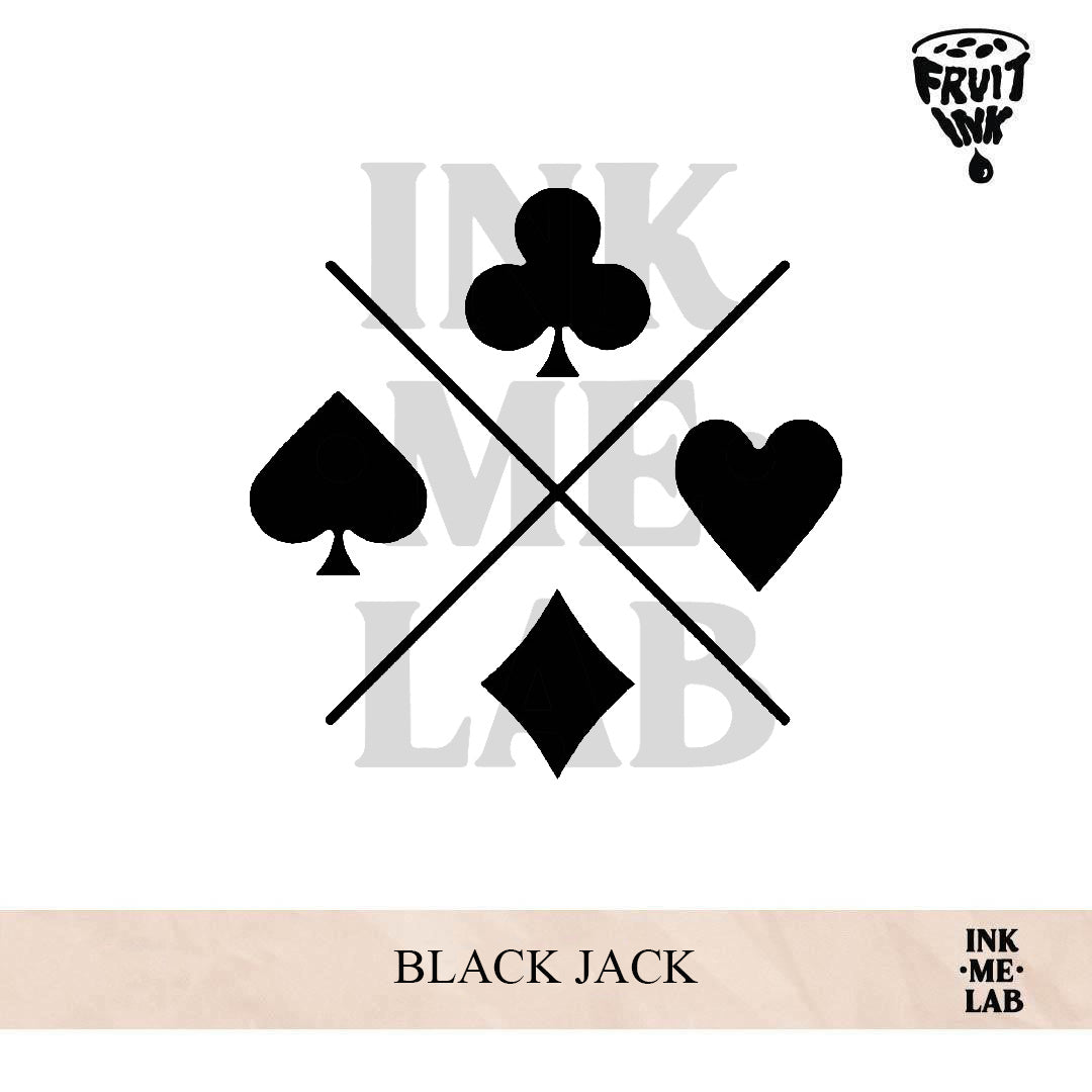 BLACK JACK | 5 x 5 cm