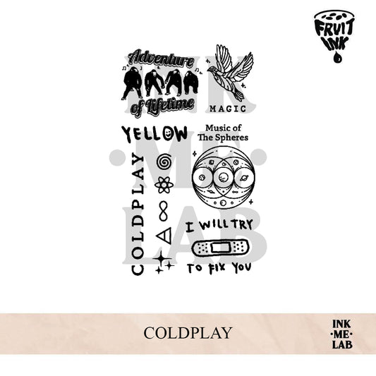COLDPLAY | 11 x 18 cm