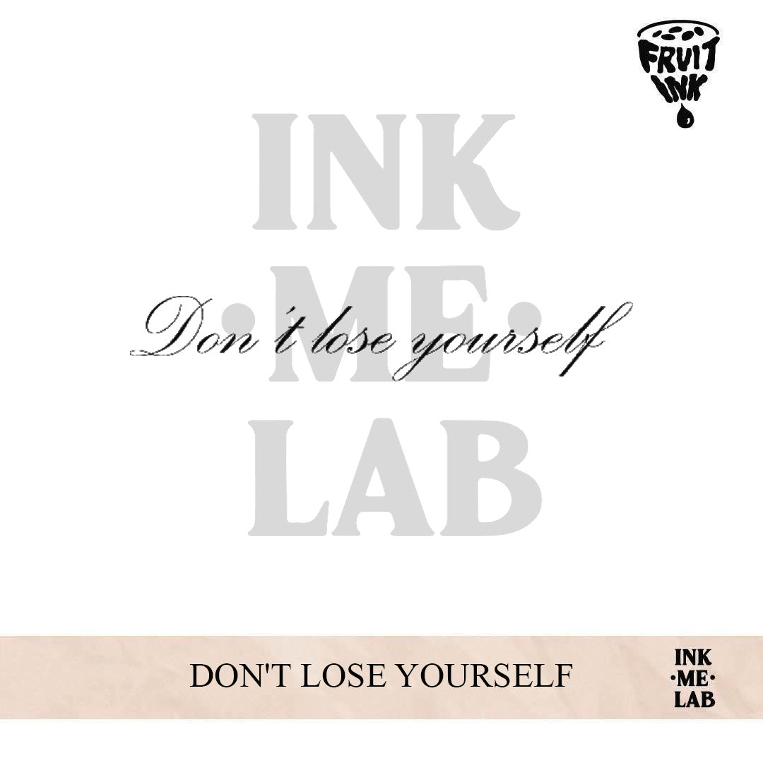 DON'T LOSE YOURSELF | 4 x 16 cm