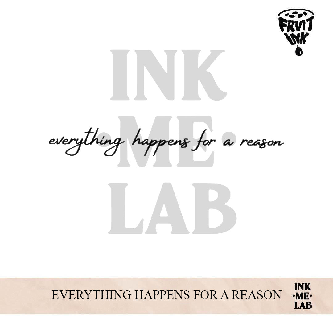 EVERYTHING HAPPENS FOR A REASON 2 | 4 x 16 cm