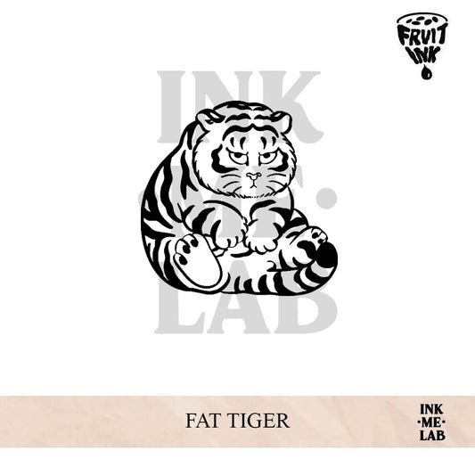 FAT TIGER | 8 x 8 cm