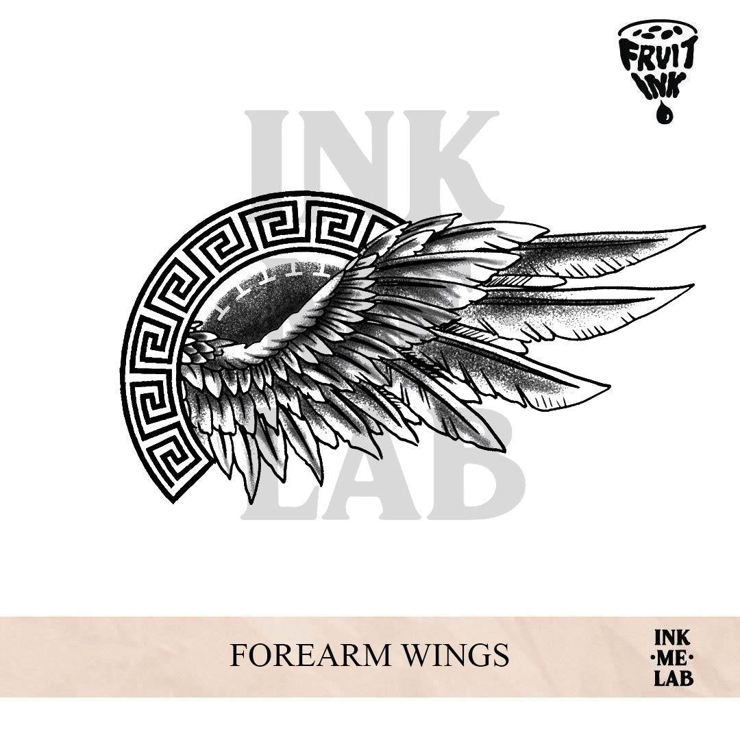 FOREARM WINGS | 27 x 15 cm