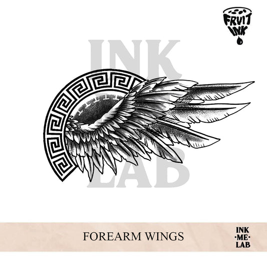 FOREARM WINGS | 27 x 15 cm