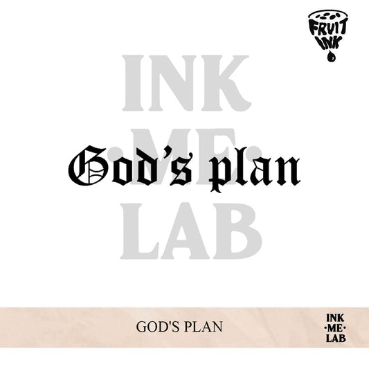 GOD'S PLAN | 4 X 8 cm