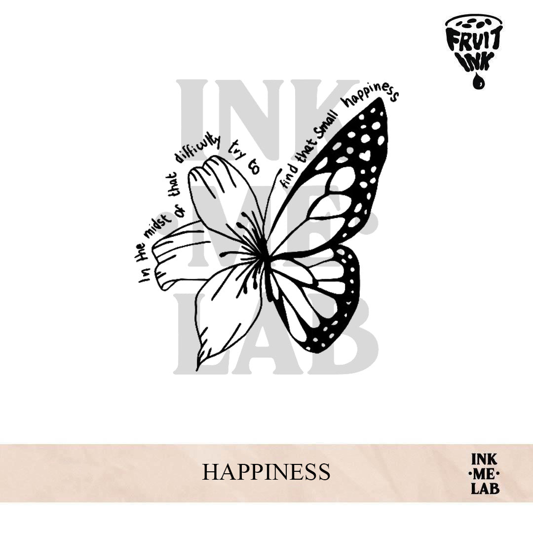 HAPPINESS | 5 x 5 cm