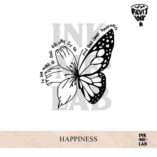 HAPPINESS | 5 x 5 cm