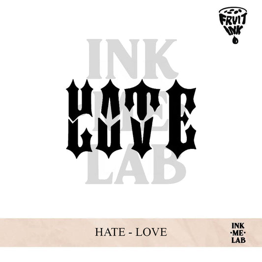 HATE - LOVE | 5 x 5 cm