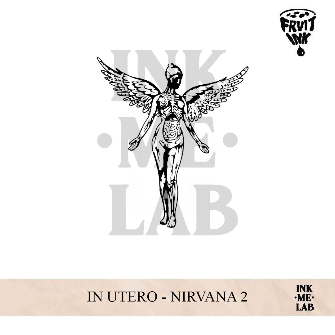 IN UTERO - NIRVANA 2 | 8 x 8 cm