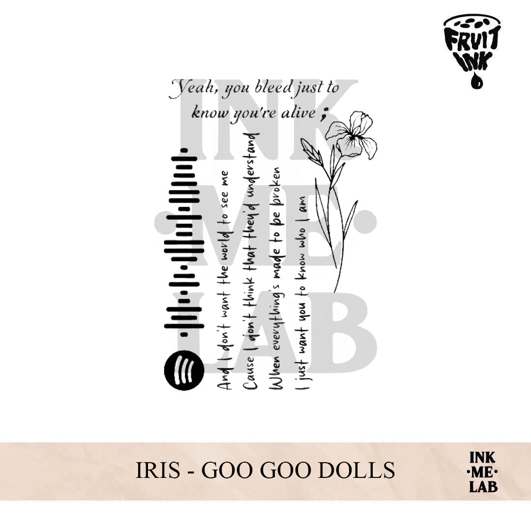 IRIS - GOO GOO DOLLS | 10 x 7 cm