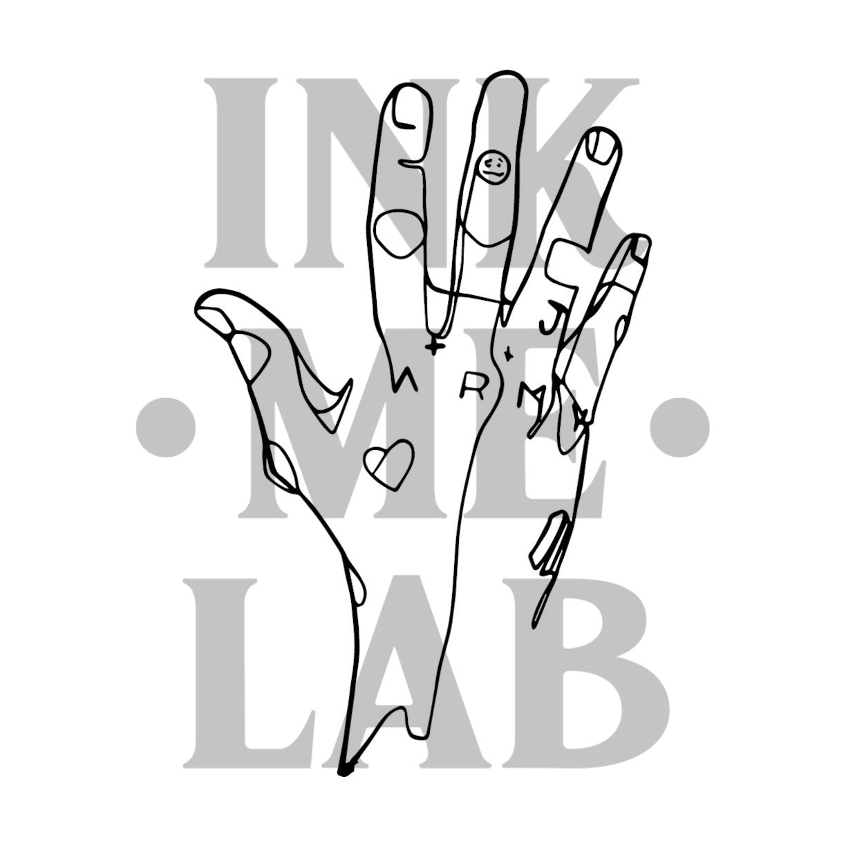 Jungkook Tattoo by Inkmelab 10x7 , Fruit Ink Tattoo Temporer Bertahan 2-3 Minggu