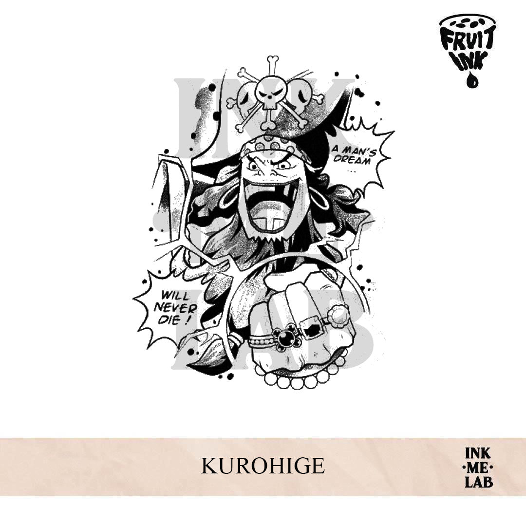 KUROHIGE | 21 x 15 cm