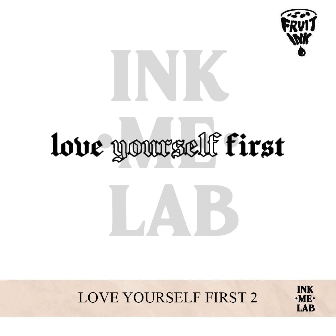 LOVE YOURSELF FIRST 2 | 4 x 16 cm