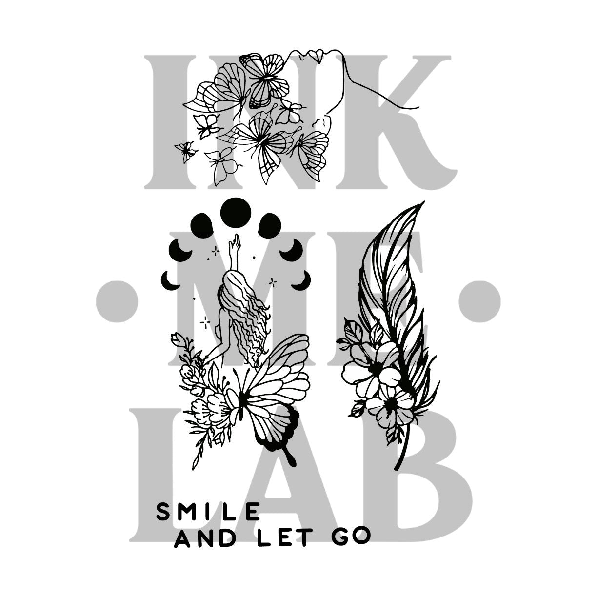 Love Yourself Tattoo by Inkmelab 11x18, Fruit Ink Tattoo Temporer Bertahan 2-3 minggu