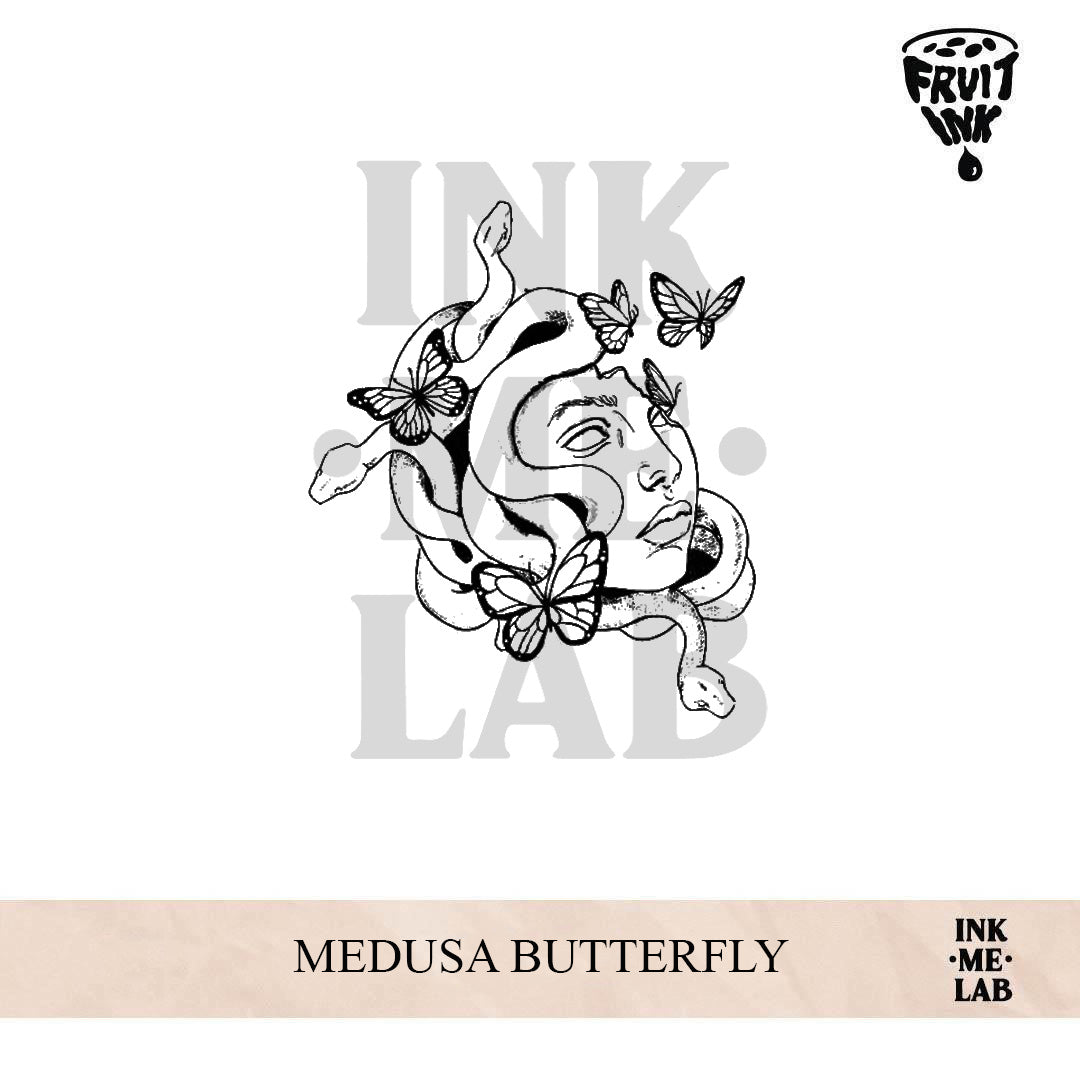 MEDUSA BUTTERFLY | 8 x 8 cm
