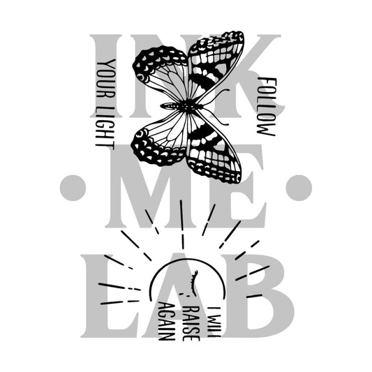 Mental Health 1 Tattoo by Inkmelab 10x7 , Fruit Ink Tattoo Temporer Bertahan 2-3 Minggu