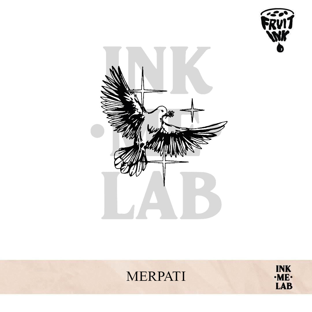 MERPATI | 8 x 8 cm