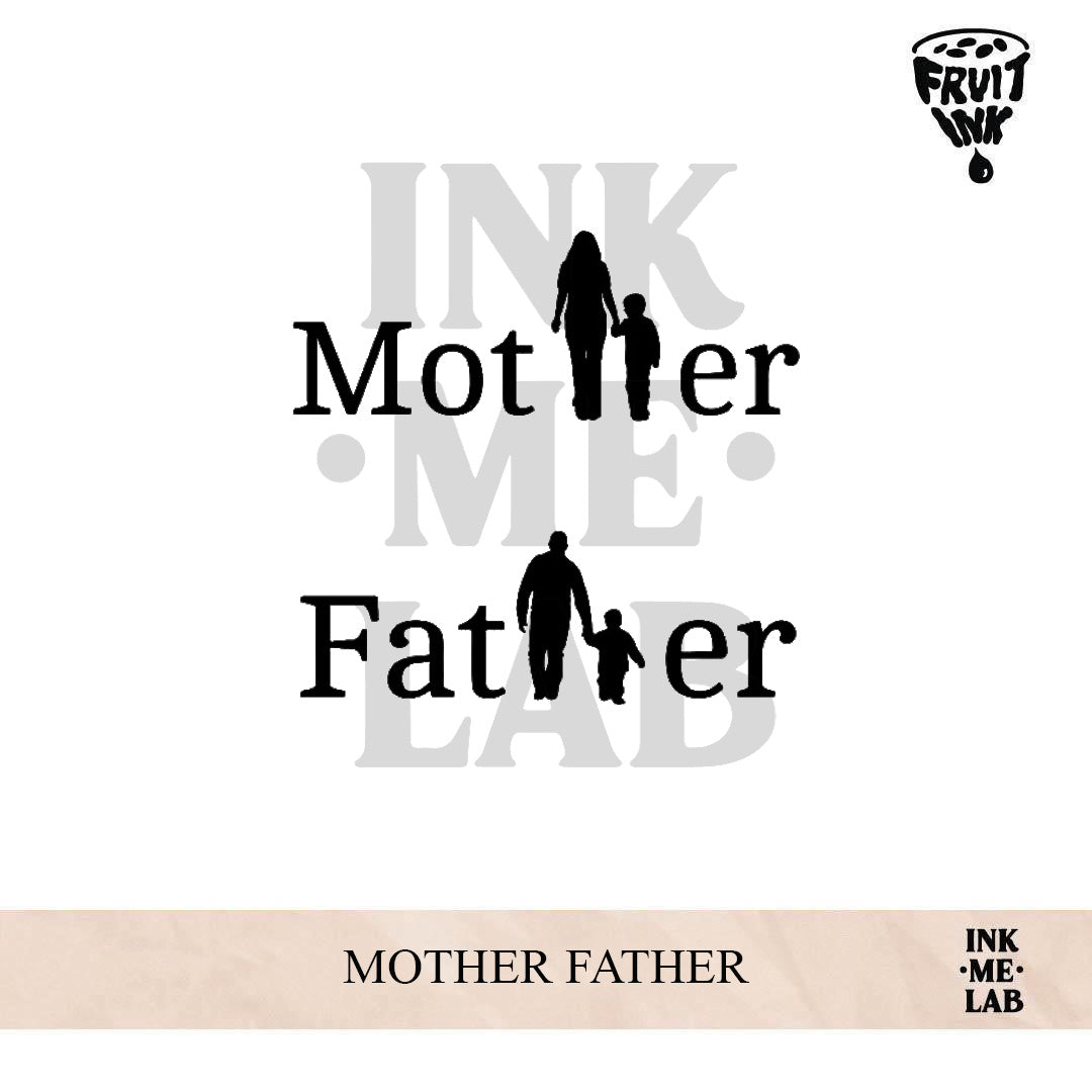 MOTHER FATHER | 5 x 5 cm