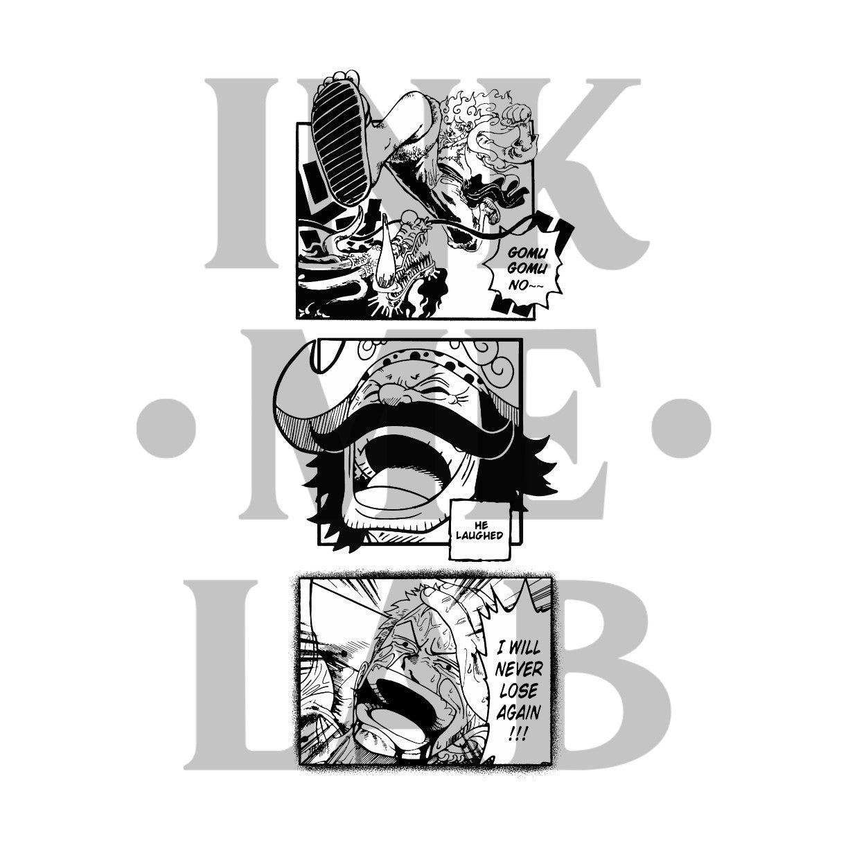 One Piece Tattoo by Inkmelab 11x18, Fruit Ink Tattoo Temporer Bertahan 2-3 minggu