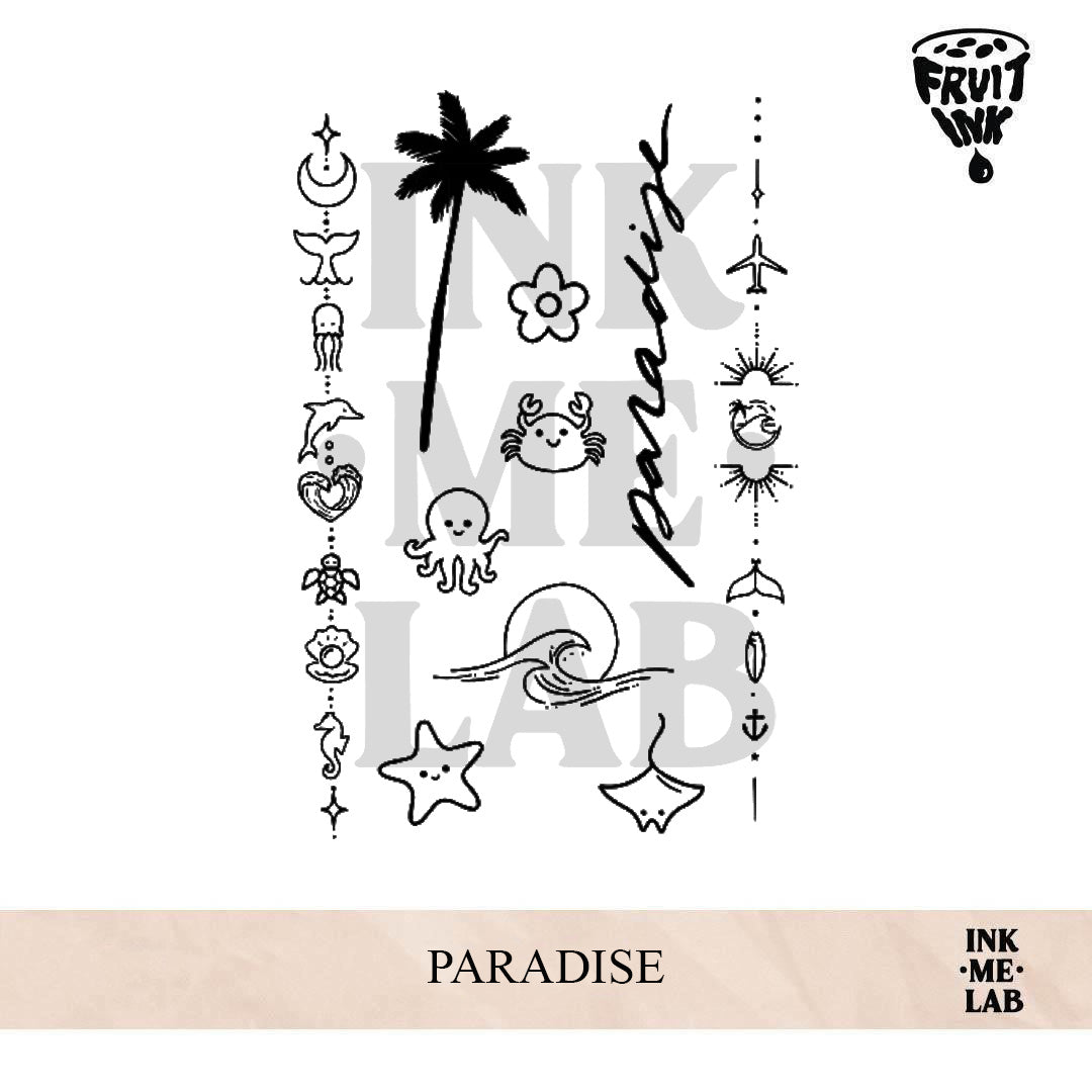 PARADISE | 10 x 7 cm